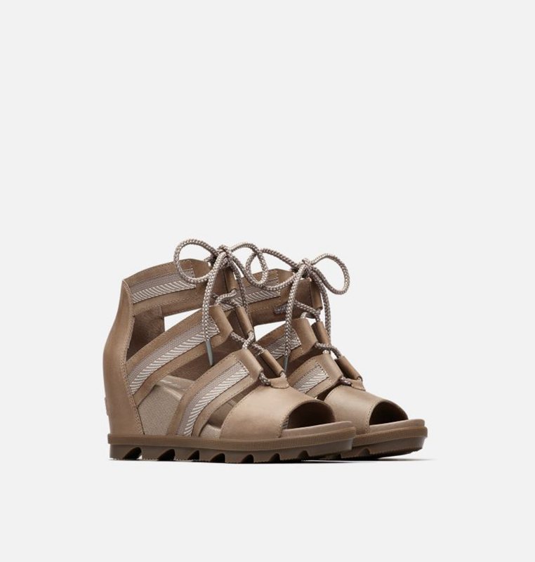 Sorel Dam Sandaler Brun - Joanie™ Ii Lace Wedge - MGP-389462